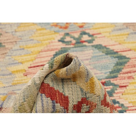 Tappeto Kilim Afghanistan marrone 121x181
