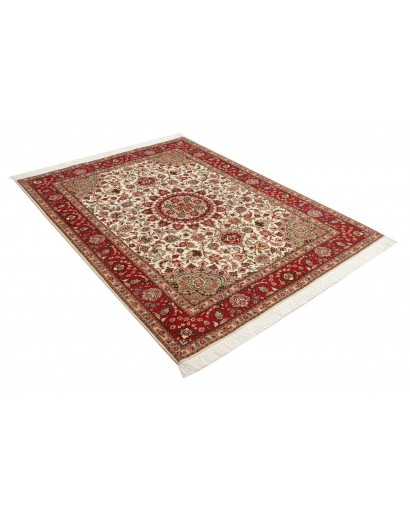 Tappeto Tabriz 50 Raj Persia marrone 150x207