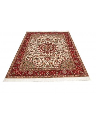 Tappeto Tabriz 50 Raj Persia marrone 150x207