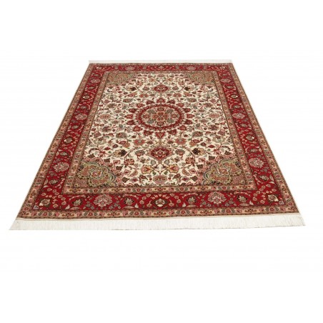Tappeto Tabriz 50 Raj Persia marrone 150x207