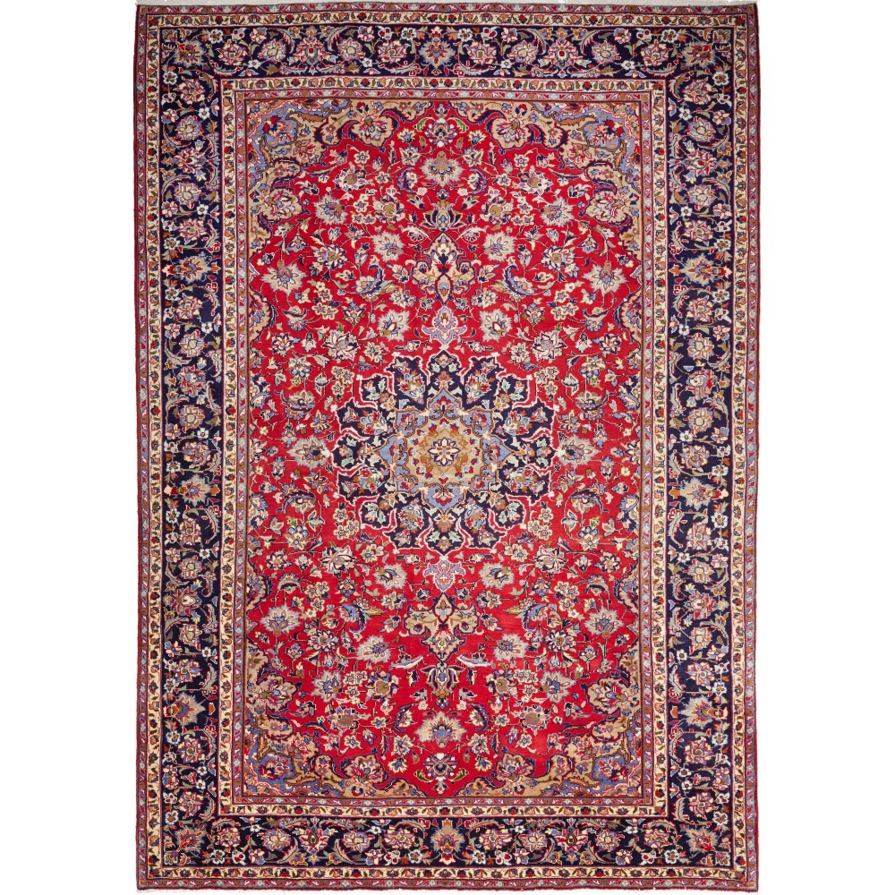 Tappeto Nadjafabad Persia marrone bianco 250x358 Tappeto Nadjafabad Persia marrone bianco 250x358