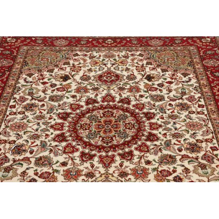 Tappeto Tabriz 50 Raj Persia marrone 150x207