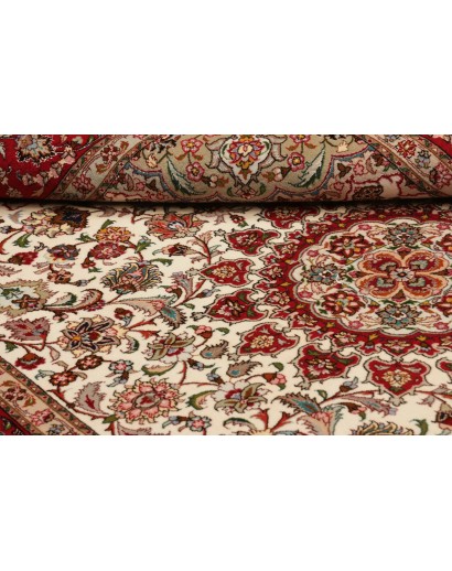 Tappeto Tabriz 50 Raj Persia marrone 150x207
