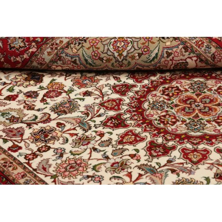 Tappeto Tabriz 50 Raj Persia marrone 150x207