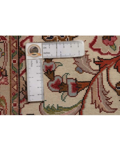 Tappeto Tabriz 50 Raj Persia marrone 150x207