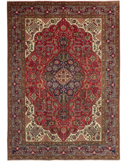 Tappeto Tabriz Persia marrone 204x290