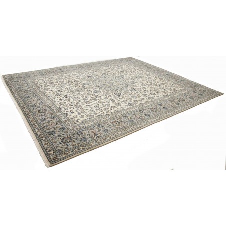 Tappeto Kashan Persia beige azzurro 292x360