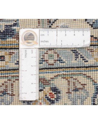 Tappeto Kashan Persia beige azzurro 292x360