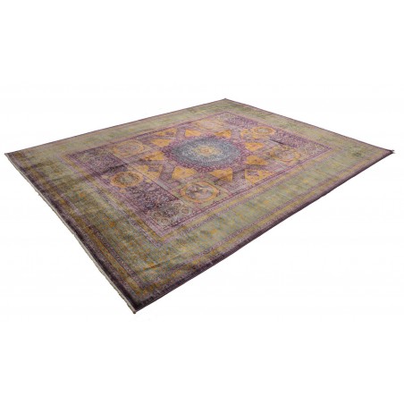 Tappeto Mamlouk Pakistan azzurro beige 243x303