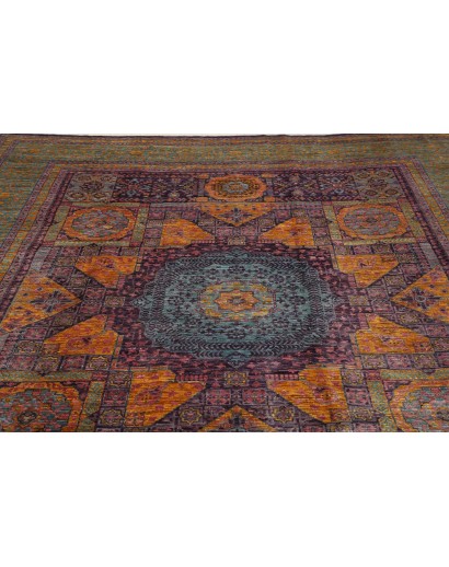 Tappeto Mamlouk Pakistan azzurro beige 243x303