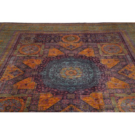 Tappeto Mamlouk Pakistan azzurro beige 243x303