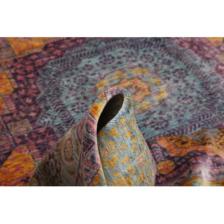 Tappeto Mamlouk Pakistan azzurro beige 243x303