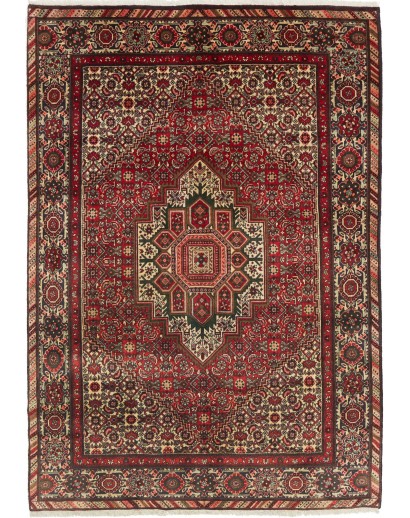 Tappeto Zandjan Persia verde marrone 126x190