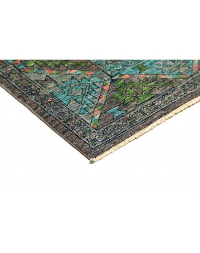 Tappeto Tribal Pakistan grigio 125x188
