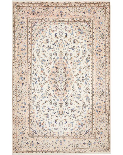 Tappeto Kashan Persia bianco 200x305
