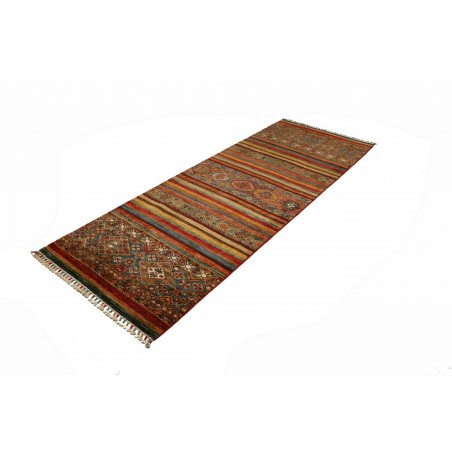 Tappeto Samarkand Pakistan marrone grigio 90x249