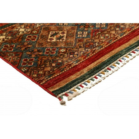 Tappeto Samarkand Pakistan marrone grigio 90x249