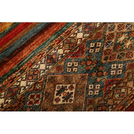 Tappeto Samarkand Pakistan marrone grigio 90x249