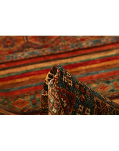 Tappeto Samarkand Pakistan marrone grigio 90x249
