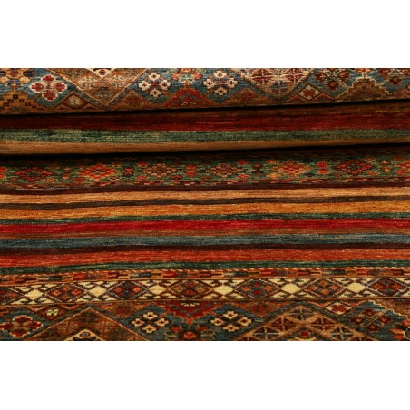 Tappeto Samarkand Pakistan marrone grigio 90x249