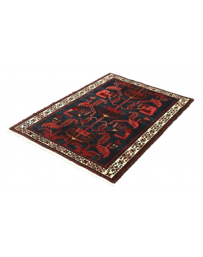 Tappeto Hamadan Persia grigio marrone 108x150