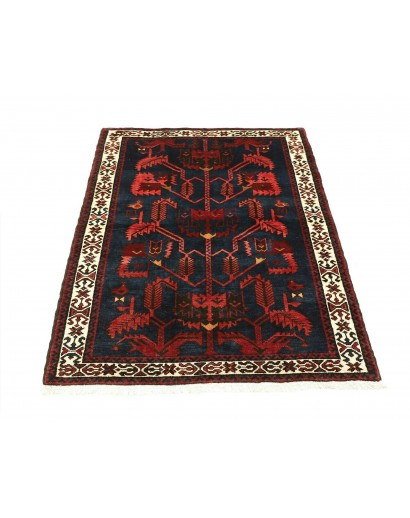 Tappeto Hamadan Persia grigio marrone 108x150