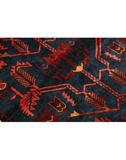 Tappeto Hamadan Persia grigio marrone 108x150
