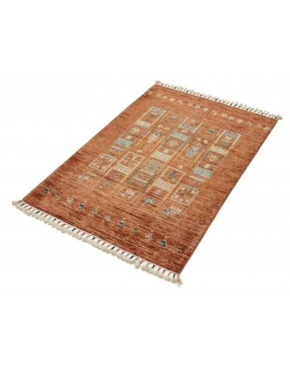 Tappeto Siva Pakistan marrone 80x118