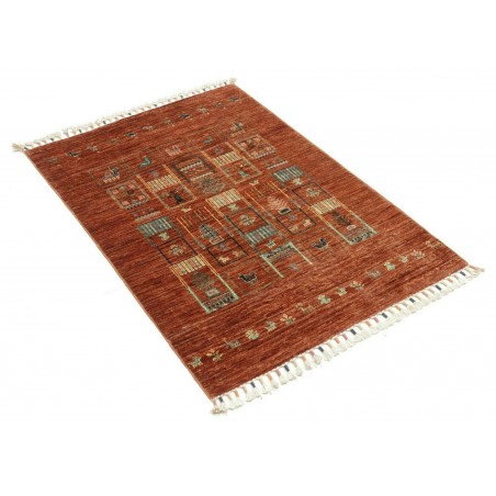 Tappeto Siva Pakistan marrone 80x118