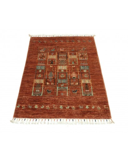 Tappeto Siva Pakistan marrone 80x118