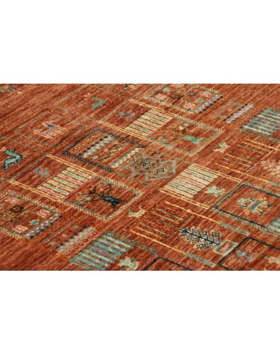 Tappeto Siva Pakistan marrone 80x118