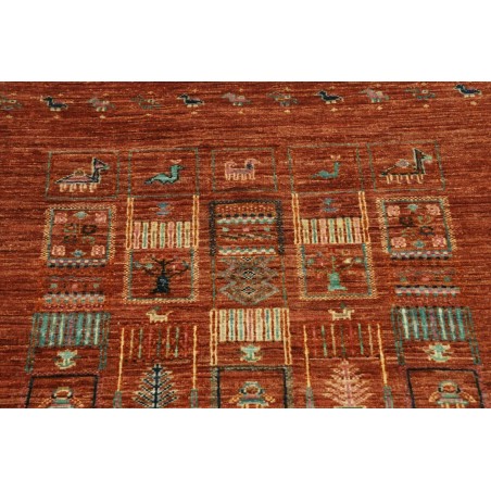 Tappeto Siva Pakistan marrone 80x118