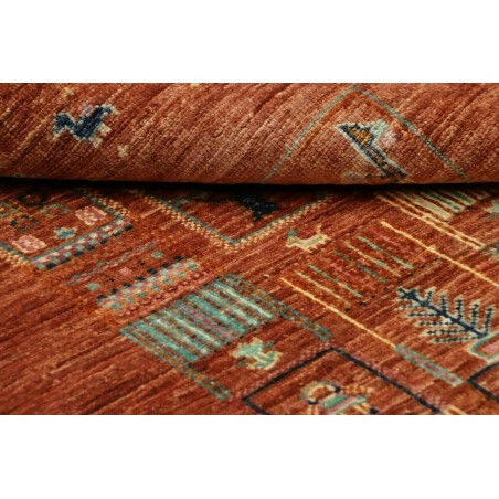 Tappeto Siva Pakistan marrone 80x118