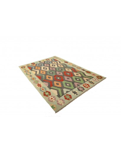Tappeto Kilim Afghanistan marrone 170x244