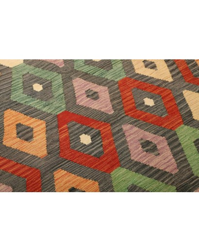 Tappeto Kilim Afghanistan marrone 170x244