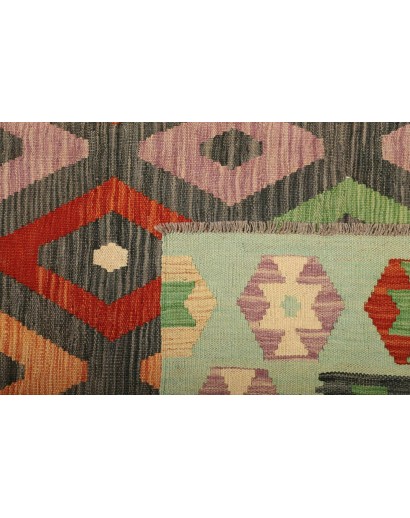 Tappeto Kilim Afghanistan marrone 170x244
