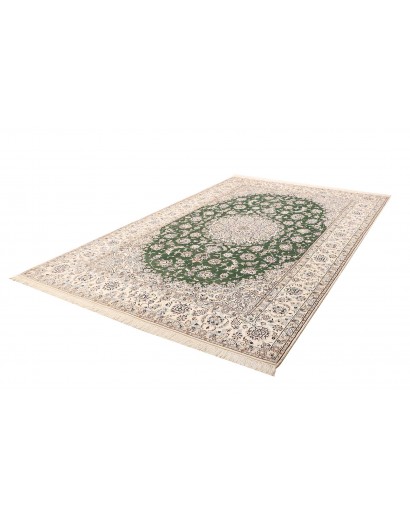 Tappeto Nain 9La Persia bianco grigio 202x308