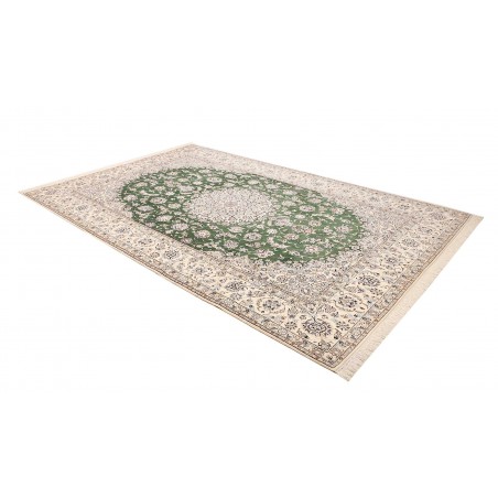 Tappeto Nain 9La Persia bianco grigio 202x308