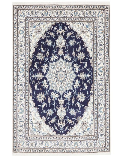 Tappeto Nain Kashmar Persia grigio 162x248