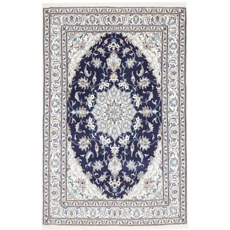 Tappeto Nain Kashmar Persia grigio 162x248