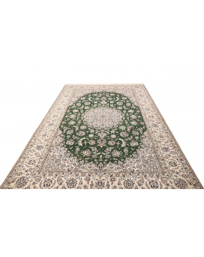 Tappeto Nain 9La Persia bianco grigio 202x308