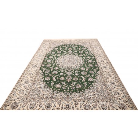 Tappeto Nain 9La Persia bianco grigio 202x308