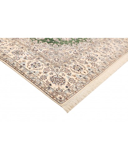 Tappeto Nain 9La Persia bianco grigio 202x308