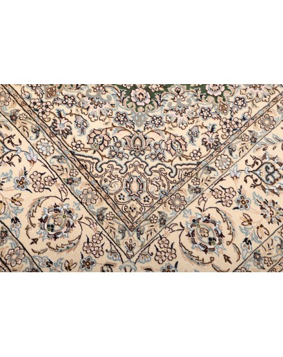 Tappeto Nain 9La Persia bianco grigio 202x308