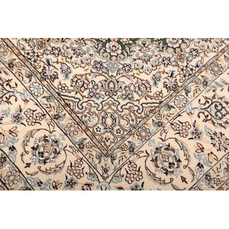 Tappeto Nain 9La Persia bianco grigio 202x308