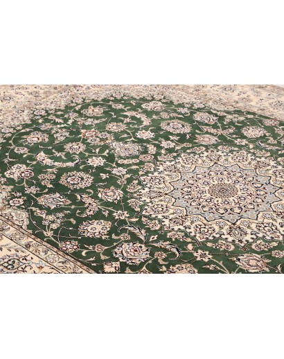 Tappeto Nain 9La Persia bianco grigio 202x308