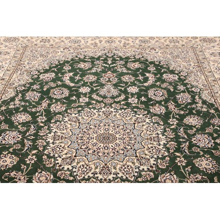 Tappeto Nain 9La Persia bianco grigio 202x308