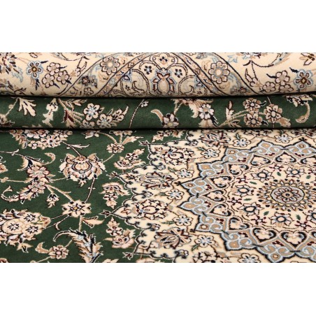 Tappeto Nain 9La Persia bianco grigio 202x308