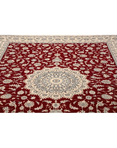 Tappeto Nain 9La Persia bianco grigio 250x340