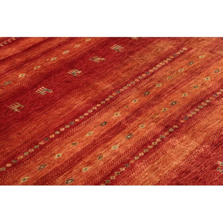 Tappeto Siva Pakistan marrone giallo 165x248
